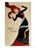 Jane Avril 1899 Giclée-Druck von Henri de Toulouse-Lautrec