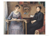 At Home, or Intmacy 1885, Print