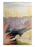The Marriage of Heaven and Hell; Title-Page, 1790-93 Estampe par William Blake