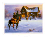 Bringing Home the Tree  Prints by Jack Sorenson