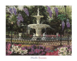 Marble Fountain  Print by Gregory Myrick