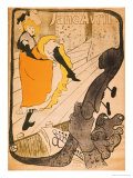 Jane Avril Giclée-Druck von Henri de Toulouse-Lautrec
