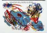 164-165: One Cent Life Lithografie von Asger Jorn