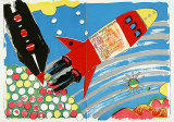 40-41: One Cent Life Lithografie von Kiki Smith