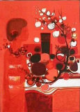 Femme a la Branche Fleurie Limited Edition by Frederic Menguy