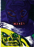 Masque Personnage Limited Edition by Bengt Lindstroem