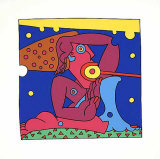 Zauberstab, 2001 Estampe par Oliver Loetz