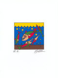 Fische Affiches par Oliver Loetz