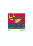 Stier Affiches par Oliver Loetz