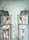 Une Gentillesse Par-Ci - Une Caresse Par-La Limited Edition by Raymond Peynet