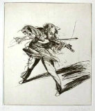 Agitato Furioso  Poster by Claude Weisbuch