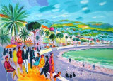 Cannes - La Croisette I Limited Edition by Jean-claude Picot