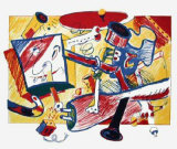 Composition Limited Edition by Bernard Rancillac