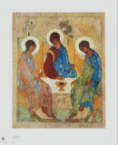 The Holy Trinity Poster by Andrei Rublev