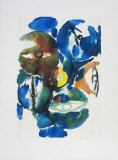 Green Predominating Poster par Ernst  Wilhelm Nay