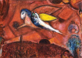 Cantiques IV Posters by Marc Chagall