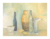 Still Life with Grey Bottle  Poster by Heinz Hock