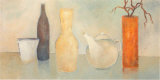 Still Life with Yellow Vase Posters by Heinz Hock