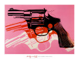 Pistolet, vers 1981-82 Affiches par Andy Warhol