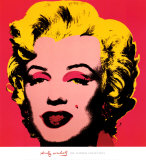 Marilyn Monroe, 1967 (rose fuchsia) Affiches par Andy Warhol