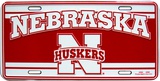 University of Nebraska Tin Sign