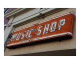 Music Shop Sign Photographic Print by James Davidson