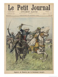 Native Chief the Almani Samory is Taken Prisoner by the French Lieutenant Jacquin Giclee Print by Henri Meyer