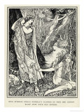 King Athamas and Nephele Giclee Print by Henry Justice Ford