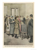 British Women Vote for the First Time Giclee Print by Achille Beltrame
