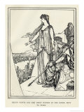 Helen Points out the Chief Heroes in the Greek Host to Priam Giclee Print by Henry Justice Ford
