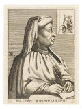 Filippo Brunelleschi, Italian Architect, Giclee Print 