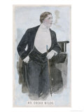 Oscar Wilde at the Height of His Success Estampe par Oliver Paque