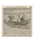 Sun in Chariot, 1681 Giclee Print by Gaius Julius Hyginus