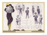 Mole Fur Coat and Muff Giclee Print by Jacques Nam