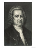 Johann Sebastian Bach, German Composer, Giclee Print