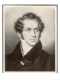 Vincenzo Bellini Italian Composer, Giclee Print