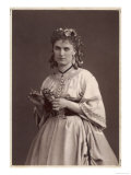 Christina Nilsson, Swedish Opera Singer as Violetta in Verdi's La Traviata, Photographic Print