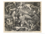 Alexander the Great in Mortal Danger Giclee Print by Hermann Vogel