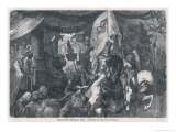 Theodoric King of Ostrogoths Enters Rome Giclee Print by Hermann Vogel