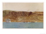 Anzac Cove So Named after the Landing There Giclee Print by Norman Wilkinson