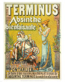 Terminus Absinthe Bienfaisante  Prints by Francisco Tamagno