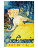 La Cressonnee Aperitif Ideal  Prints by Marcellin Auzolle