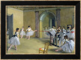 Le Foyer de la danse à l'opéra, 1872 Posters par Edgar Degas