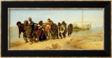 The Boatmen on the Volga, 1870-73 Posters par Ilya Efimovich Repin
