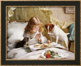Suspense Affiches par Charles Burton Barber
