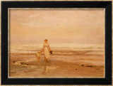 Paddling  Print by Rose Maynard Barton
