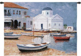 Mykonos I Wall Tapestry by George W. Bates