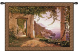 Amalfi Dai Cappuccini Wall Tapestry by Carl Frederic Aagaard