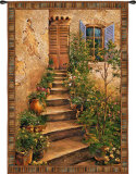 Tuscan Villa II Wall Tapestry by Roger Duvall