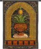 Pineapple Urn Wall Tapestry by Walter Robertson